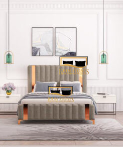 Milan Bed - White - Luxury Bedroom Furniture