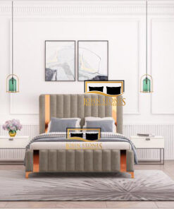 Milan Bed - White - Luxury Bedroom Furniture