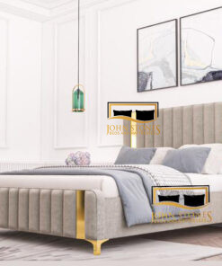 Milan Bed - White - Luxury Bedroom Furniture