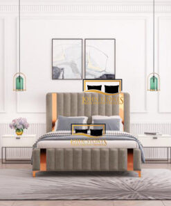 Milan Bed - White - Luxury Bedroom Furniture
