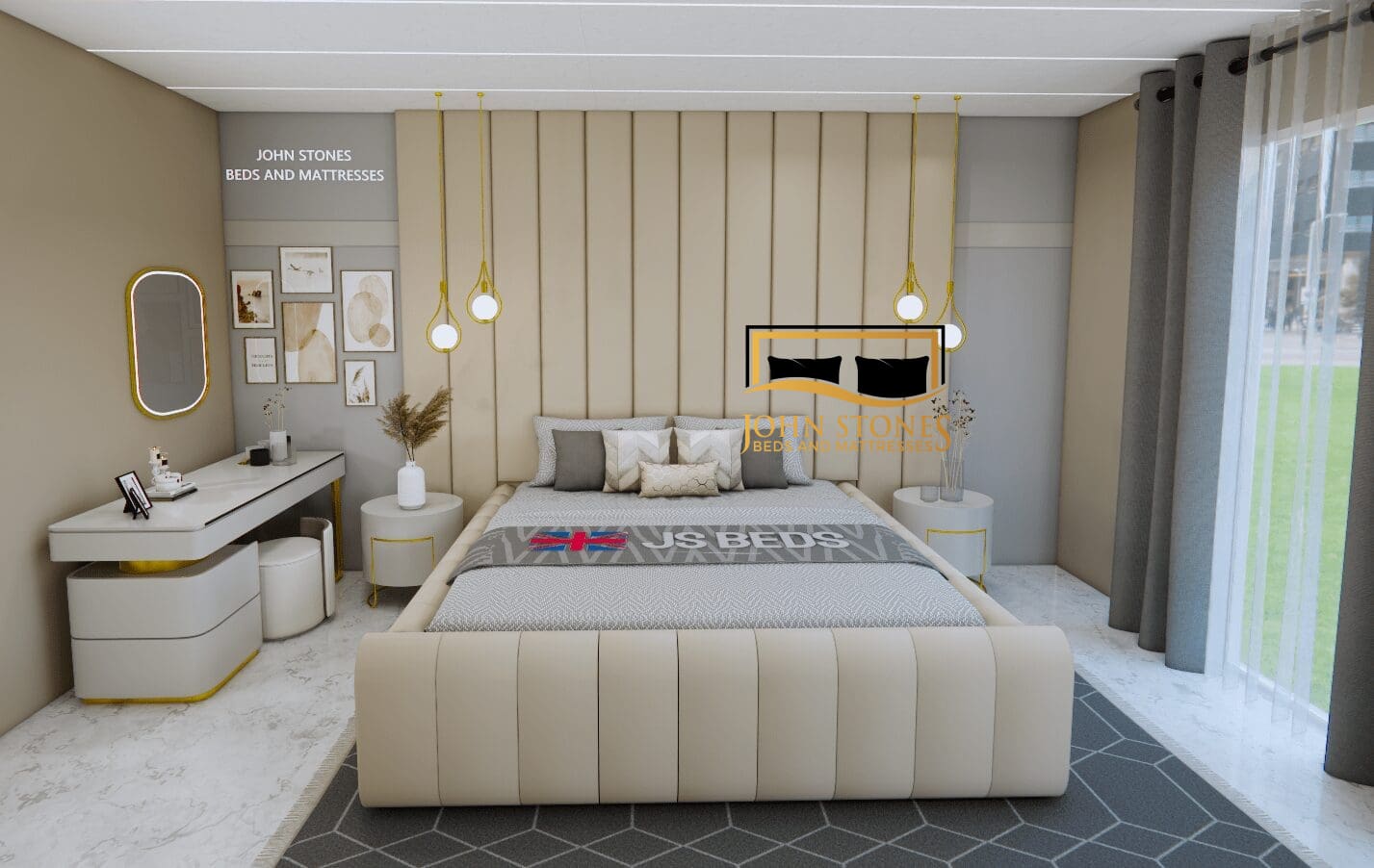 Quality, Luxury Beds - Alice Wall Panel Bed