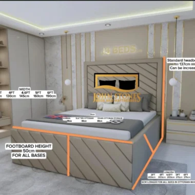 Amara Bed Main Dimension