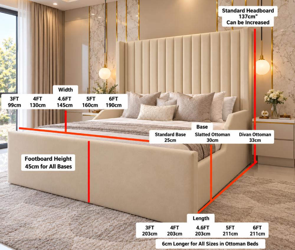 Anania Kids Bed Size Guide