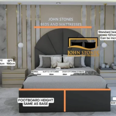 Arch Bed Main Dimension