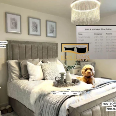 Beaded Strip Bed Main Dimension