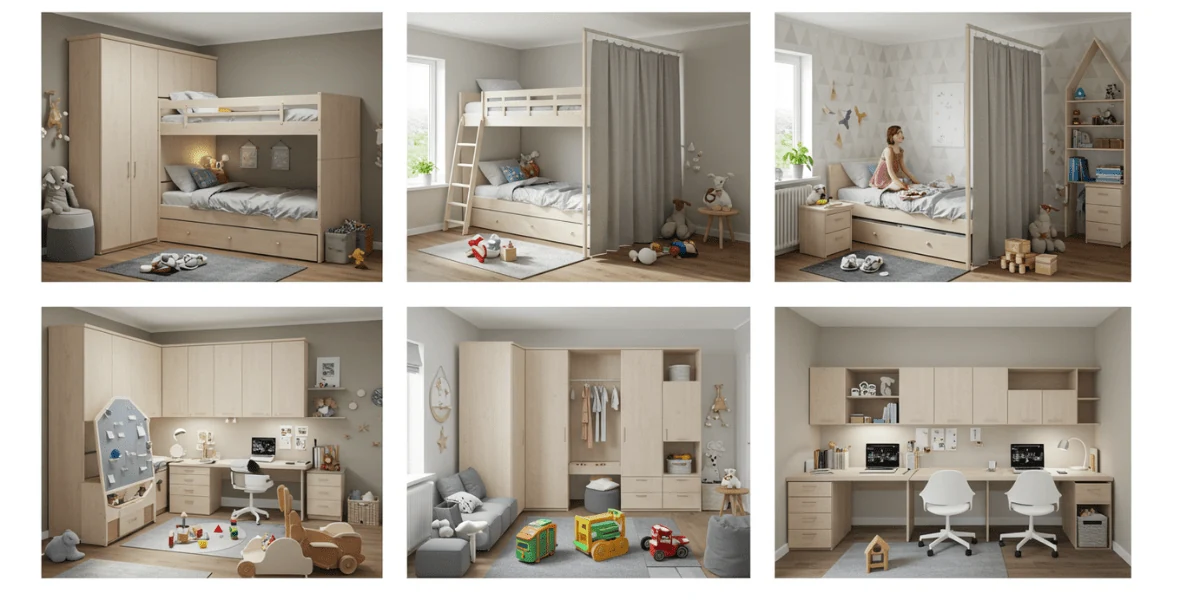 Double Trouble No Clutter 7 Space Ideas For Shared Kids Rooms Min