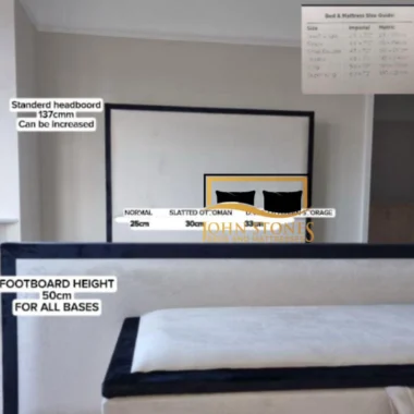 Ibiza Bed Main Dimension