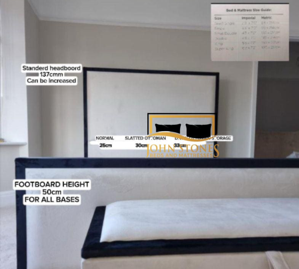 Ibiza Bed Main Dimension
