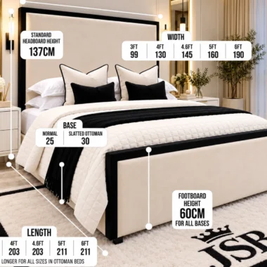 Ibiza Bed Size Guide
