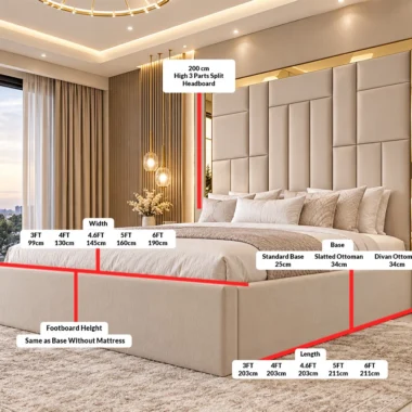 Kingston Bed Dimension Size Guide