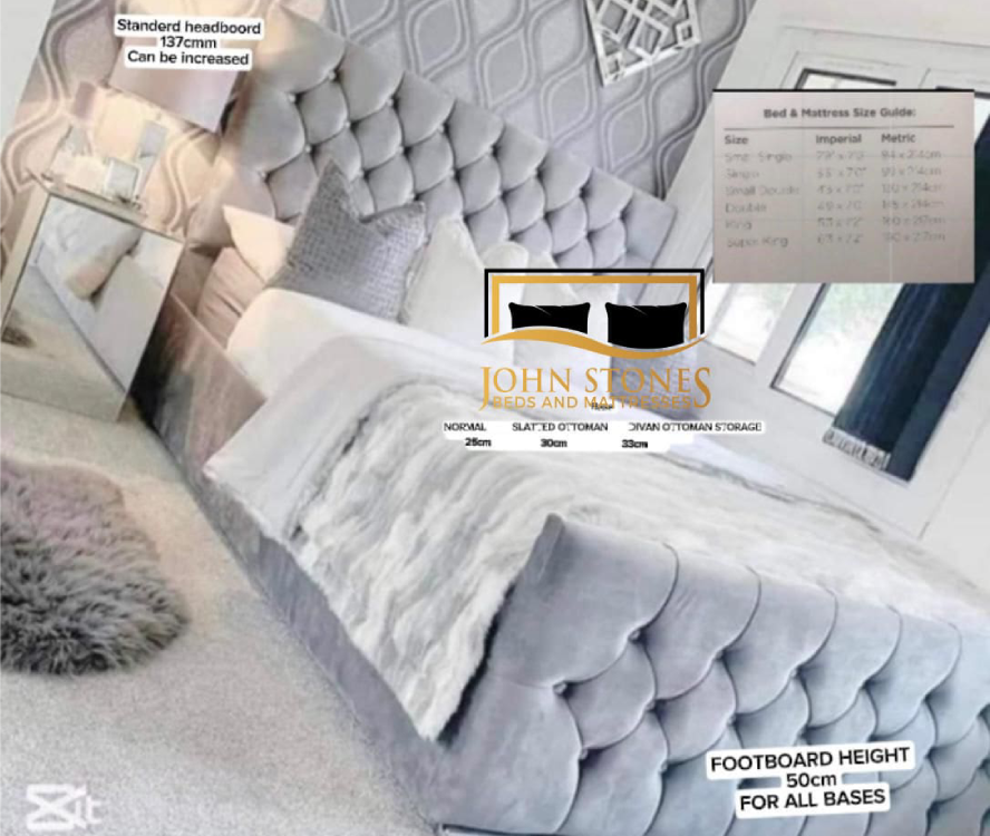 Monaco Bed Main Dimension