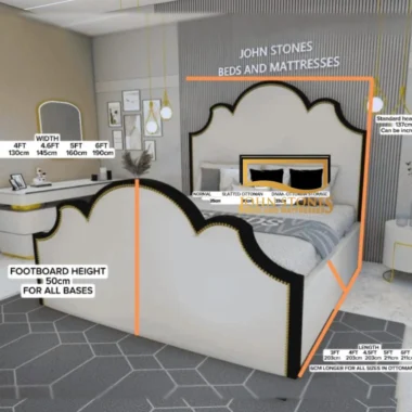 Monarch Bed Main Dimension