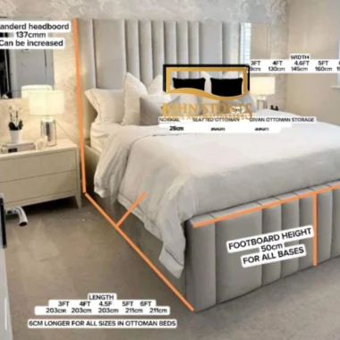 New Line Bed Main Dimension