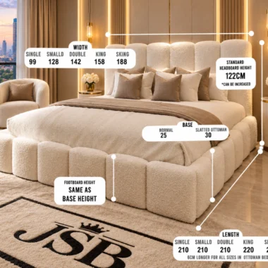 Orlando Teddy Bed Size Guide