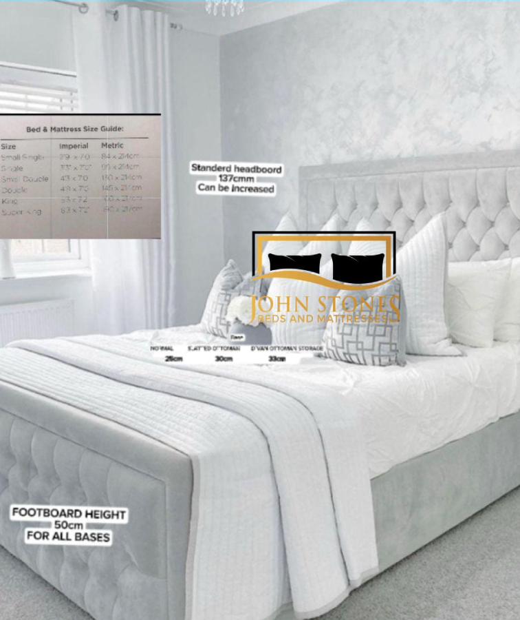 Princess Bed Main Dimension