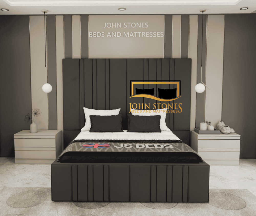 Siara Wide Panel Bed Main 2