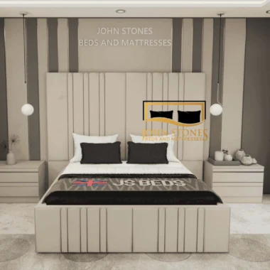 Siara Wide Panel Bed Main 3