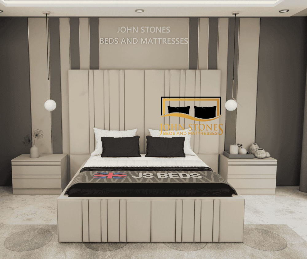 Siara Wide Panel Bed Main 3