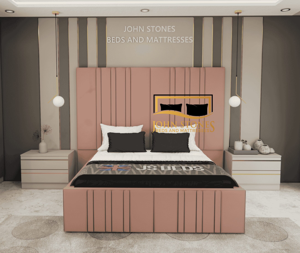 Siara Wide Panel Bed Main 4