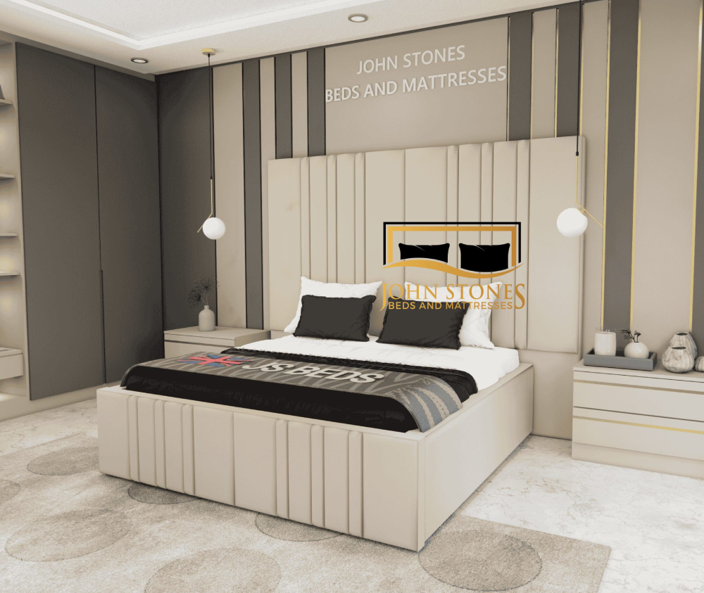 Siara Wide Panel Bed Main