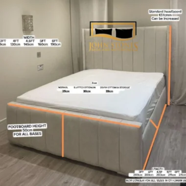 Strip Wing Bed Main Dimension