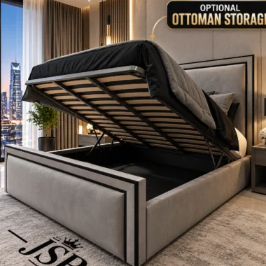 Victoria Lifted Ottoman Storage Bed
